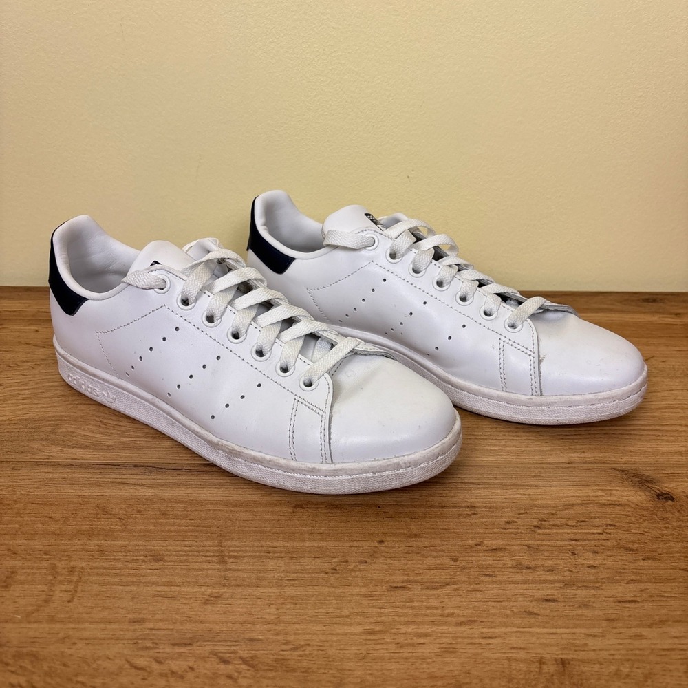 ADIDAS Stan Smith Sneakers Womens Size 7.5 White Leather‎ Classic Casual Shoes